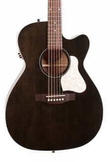 Art & Lutherie Legacy Faded Black CW Presys II 6 String RH Acoustic Electric Guitar 051762