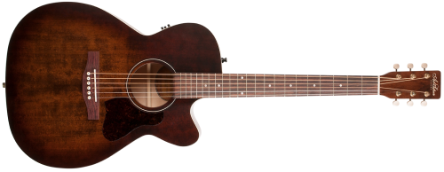 Art & Lutherie Legacy Bourbon Burst CW Presys II 6 String RH Acoustic Guitar with Pickup