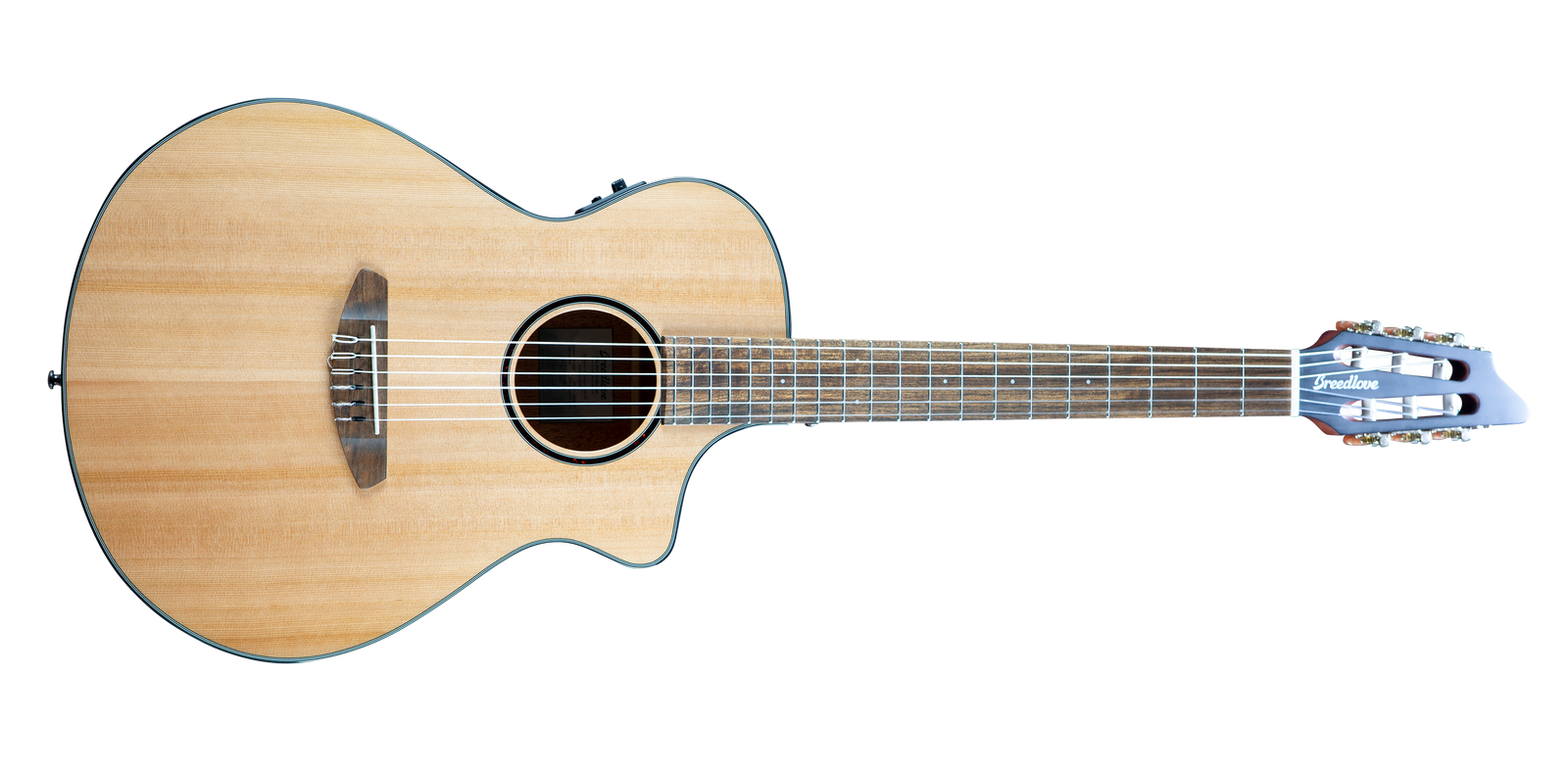 Discovery S Concert Nylon CE Red cedar-African mahogany DSCN01NCERCAM