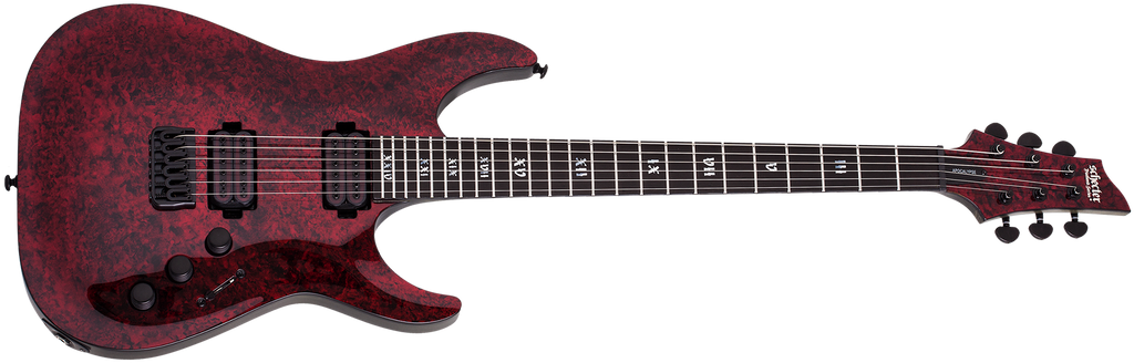 Schecter C 1 Apocalypse Electric Guitar Red Reign 3055 SHC The Guitar World
