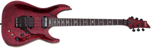 SCHECTER C-1 FR S Apocalypse Red Reign - 3057 - The Guitar World