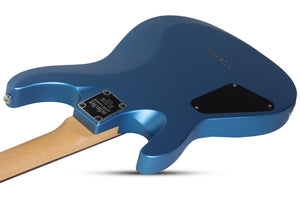 Schecter C-6 Deluxe in Satin Metallic Light Blue SMLB SKU 431 - The Guitar World