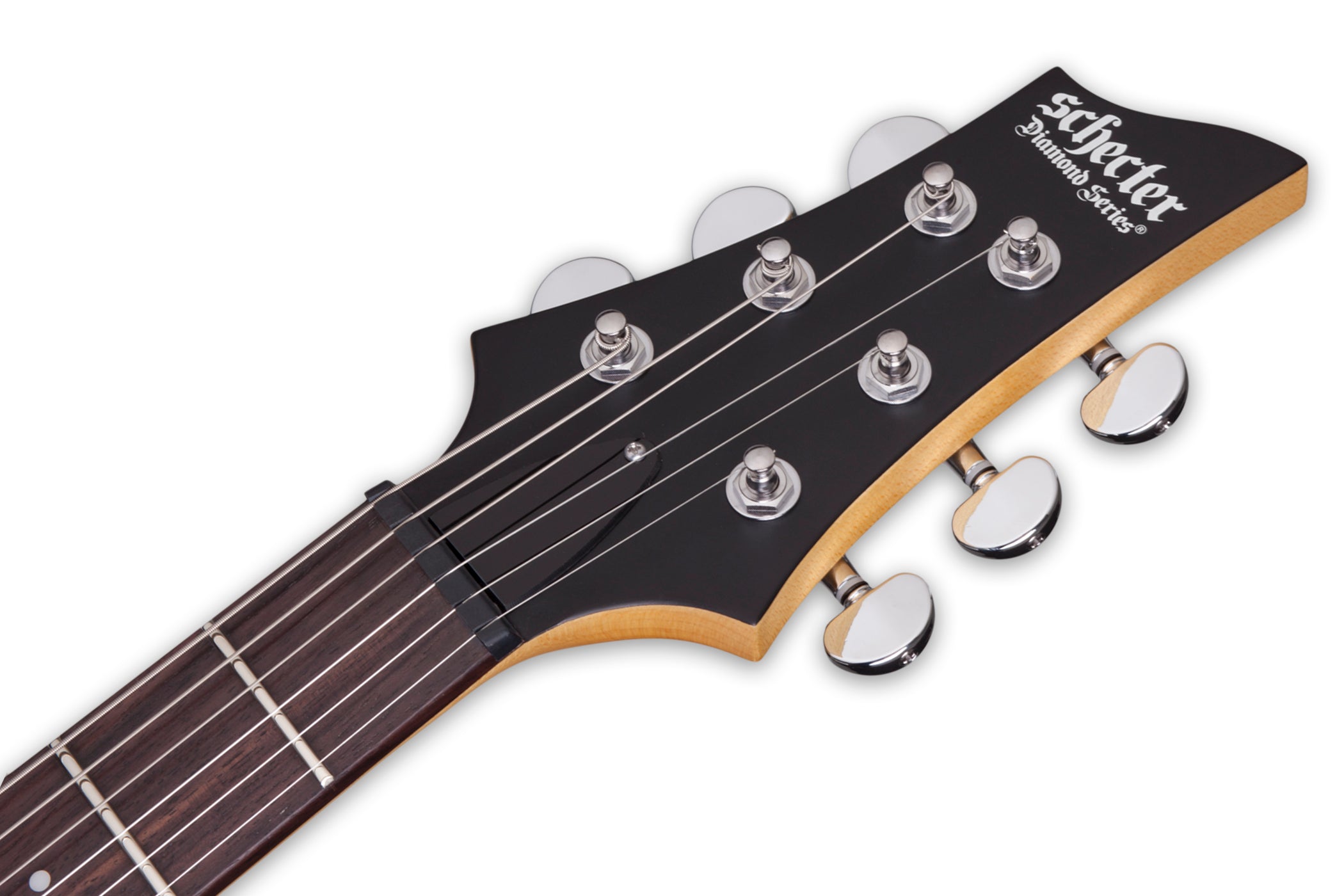 Schecter C-6 Deluxe Satin Black SKU 430 - The Guitar World