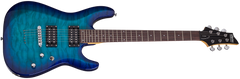 ギター Schecter C6 PLUS OBB(Ocean Blue Burst) Schecter C-6 Plus Ocean Blue Burst - Guitarworks