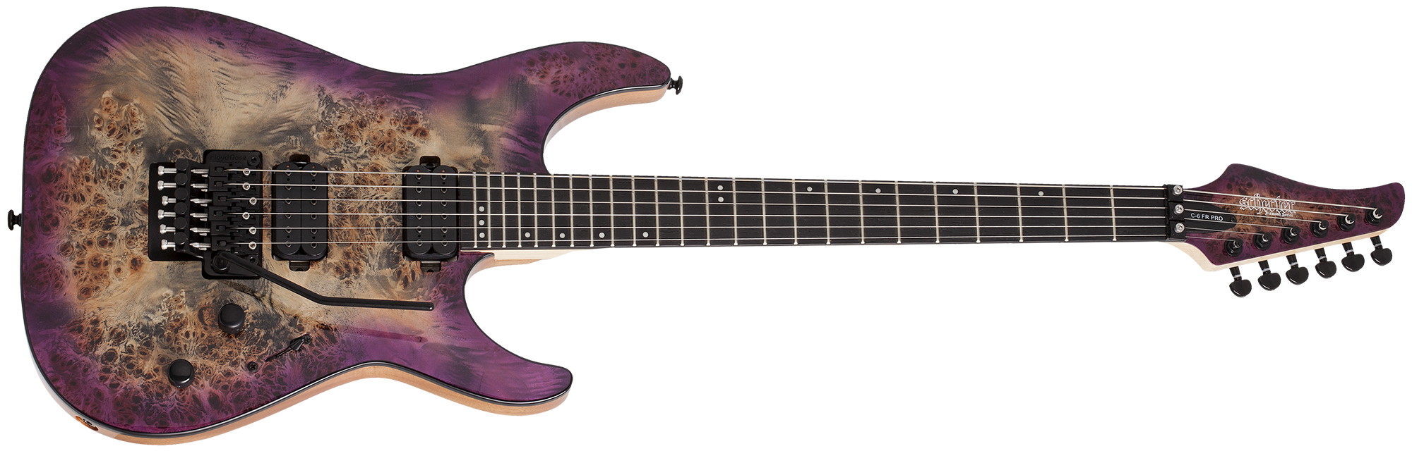 SCHECTER C-6 Pro FR Aurora Burst - 3633 - The Guitar World