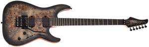 SCHECTER C-6 Pro FR Charcoal Burst - 3634 - The Guitar World