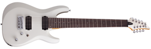 Schecter C-8 Deluxe Satin White 8 String Guitar 441 - The Guitar World