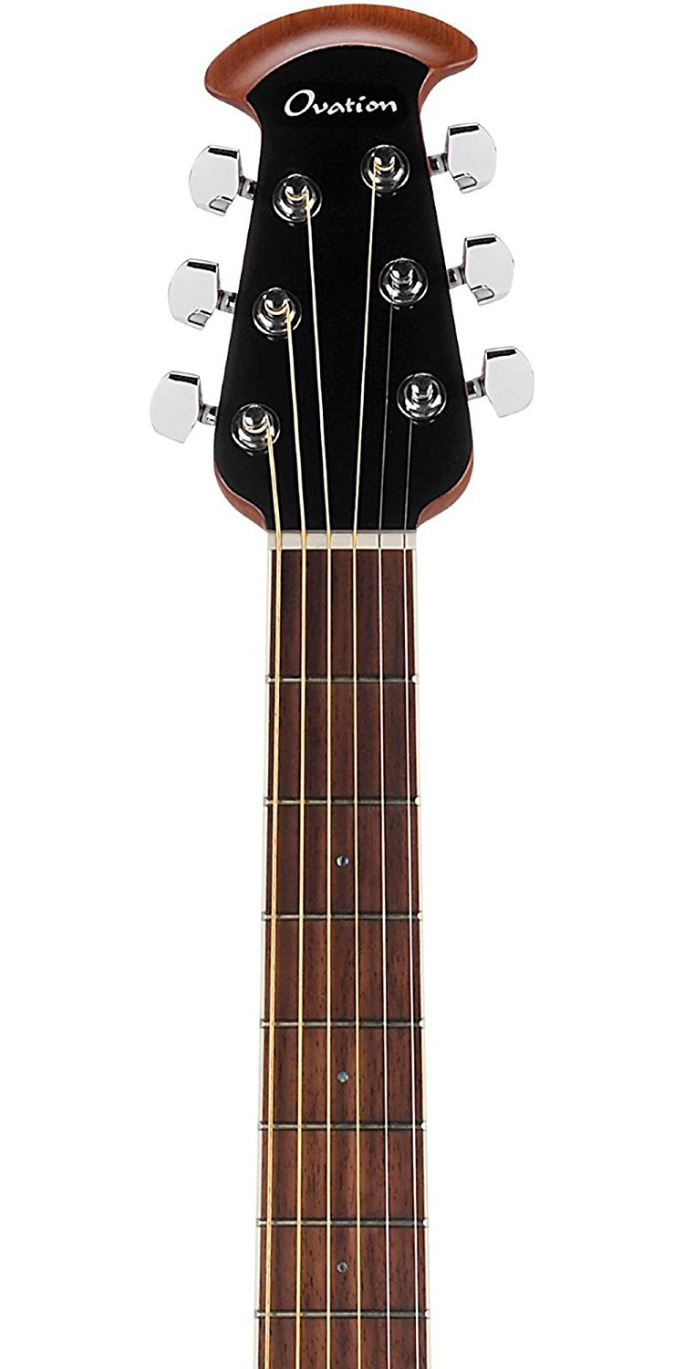 Ovation Celebrity Plus Super Shallow Acoustic-Electric Guitar, Regal to Natural CS28P-RG - The Guitar World