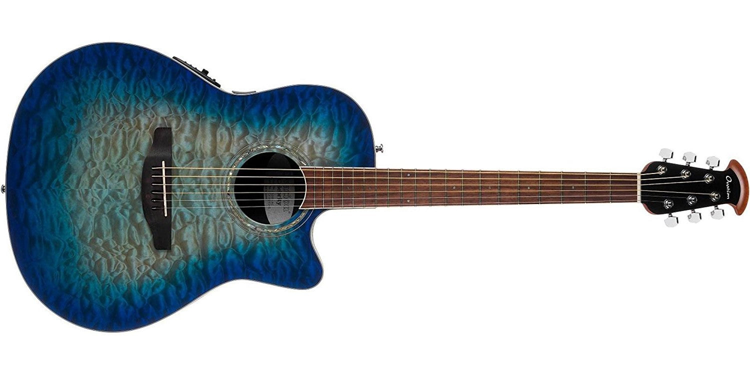 Ovation Celebrity Plus Super Shallow Acoustic-Electric Guitar, Regal to Natural CS28P-RG - The Guitar World