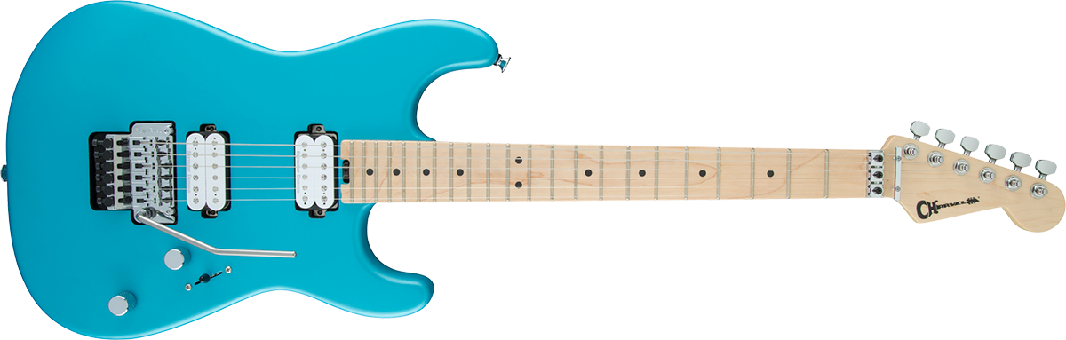 Charvel Pro-Mod San Dimas Style 1 HH FR Maple Fingerboard in Matte Blue Frost 2965131534