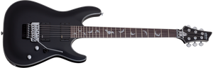 Schecter Damien Platinum 6 Floyd Rose 6 String Electric Guitar - Satin Black 1183-SHC - The Guitar World
