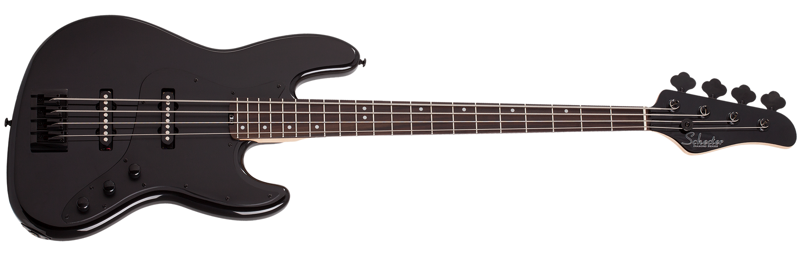 SCHECTER J-4 Gloss Black 4 STRING BASS 2911 - The Guitar World