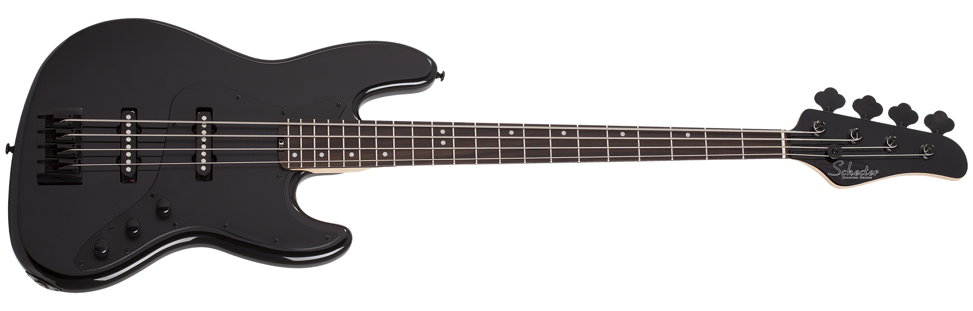 SCHECTER J 4 Gloss Black 4 STRING BASS 2911 The Guitar World