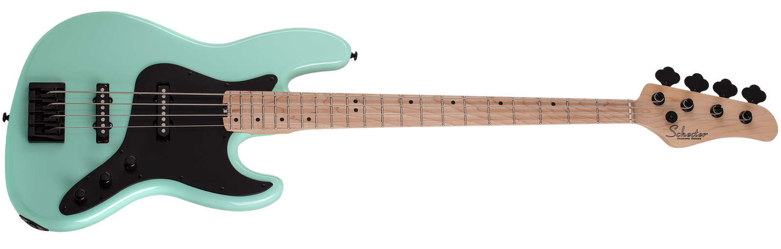 SCHECTER J-4 Sea Foam Green 4 STRING BASS - 2910 - The Guitar World