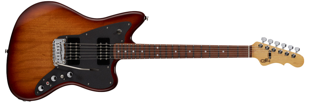 G&L CLF RESEARCH DOHENY V12 Electric Guitar in Old School Tobacco Sunburst