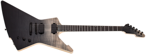 Schecter E-1 SLS Elite Electric Guitar Black Fade Burst 1345-SHC - The Guitar World