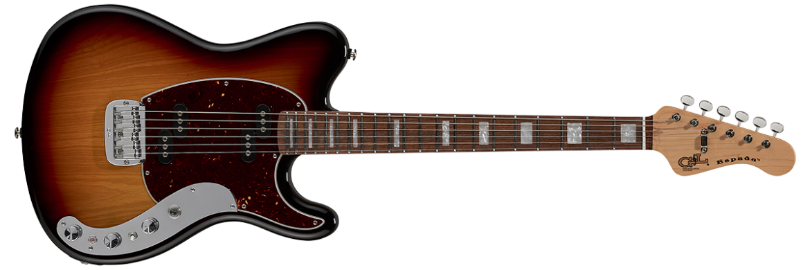 G&L CLF RESEARCH ESPADA Electric Guitar in 3-Tone Sunburst