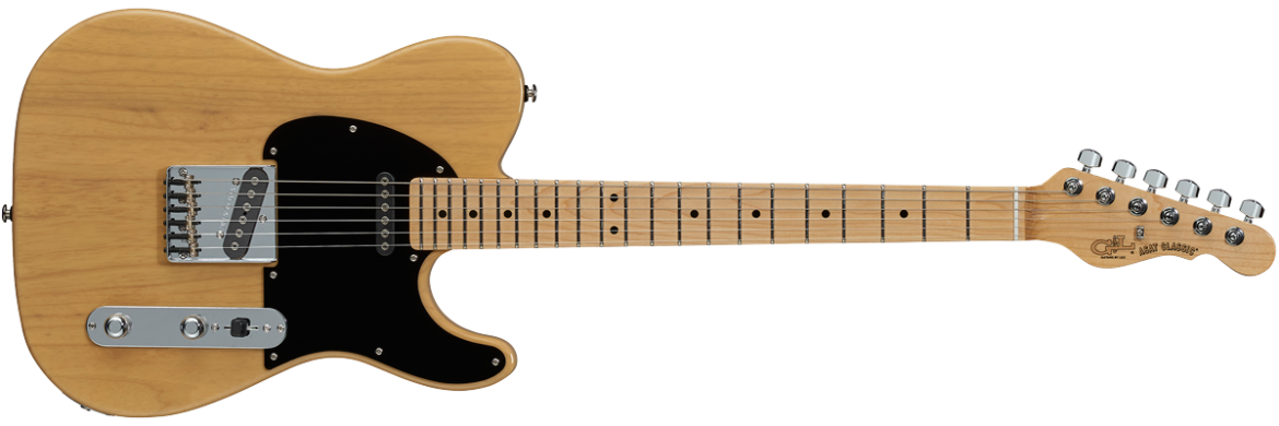 G&L FULLERTON DELUXE ASAT CLASSIC Electric Guitar in Butterscotch Blonde