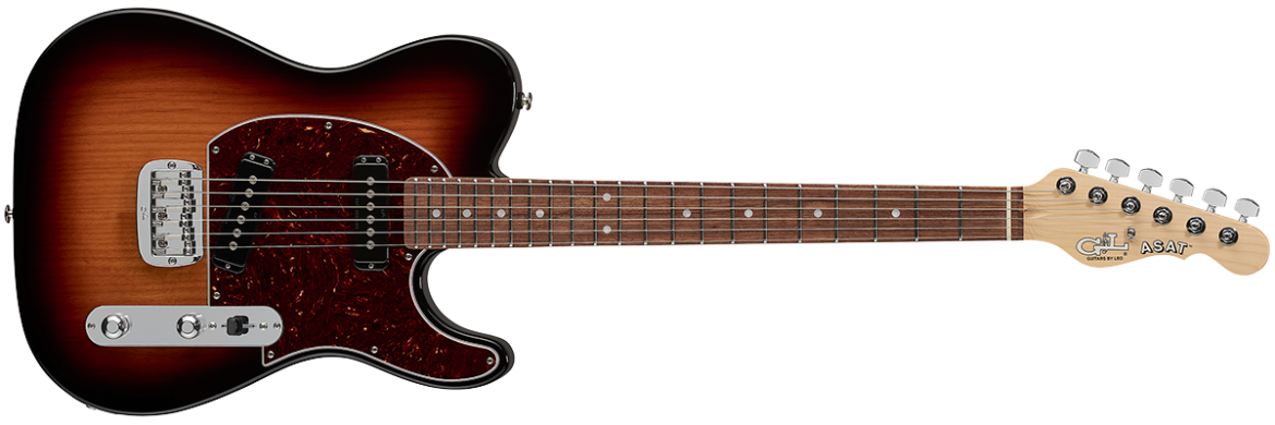 G L FULLERTON DELUXE ASAT SPECIAL Electric Guitar in 3 Tone Sunburst