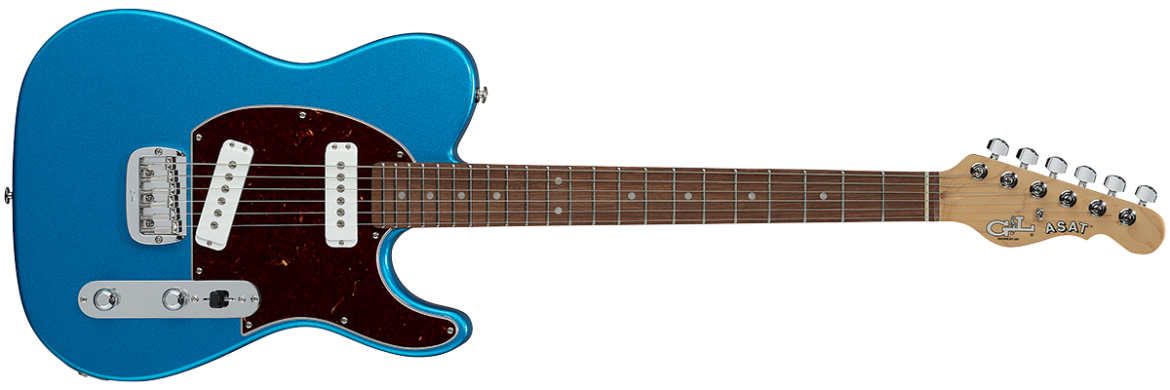G L FULLERTON DELUXE ASAT SPECIAL Electric Guitar in Lake Placid Blue
