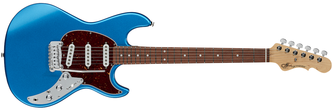 G L FULLERTON DELUXE SKYHAWK Electric Guitar in Lake Placid Blue