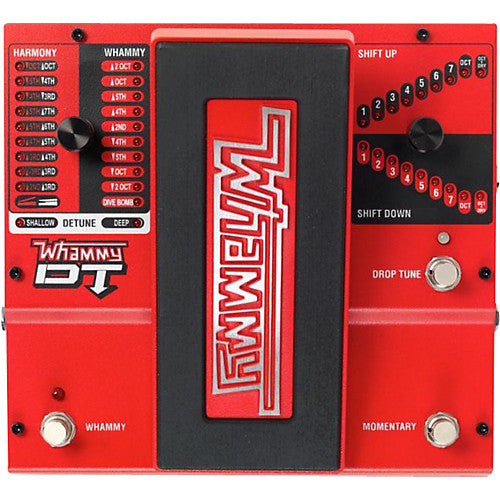 Digitech Whammy DT Classic pitch shifting with drop and raised tuning - The Guitar World