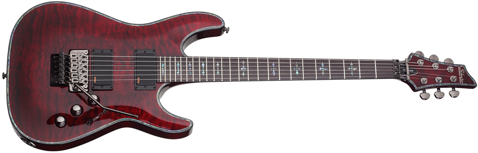 Schecter Hellraiser C-1 FR in Black Cherry BCH SKU 1794 - The Guitar World