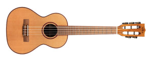 KALA Solid Cedar Acacia 5-String Tenor Ukulele KA-ATP5-CTG - The Guitar World