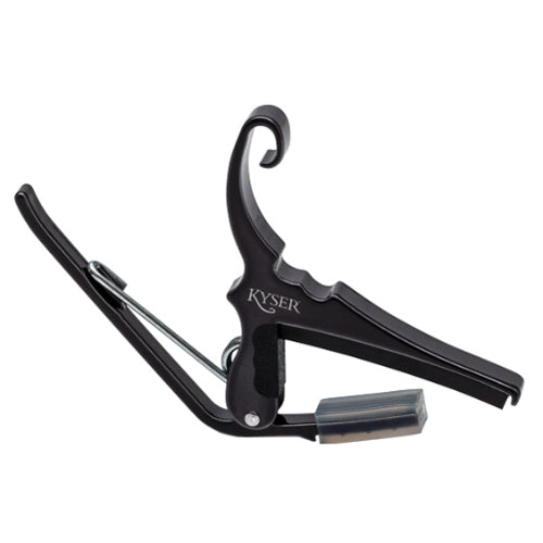 Kyser Low Tension Capo Black Quick-Change for Acoustic Guitar KG6LTA - The Guitar World
