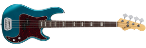 Tribute LB-100 Electric Bass in Emerald Blue