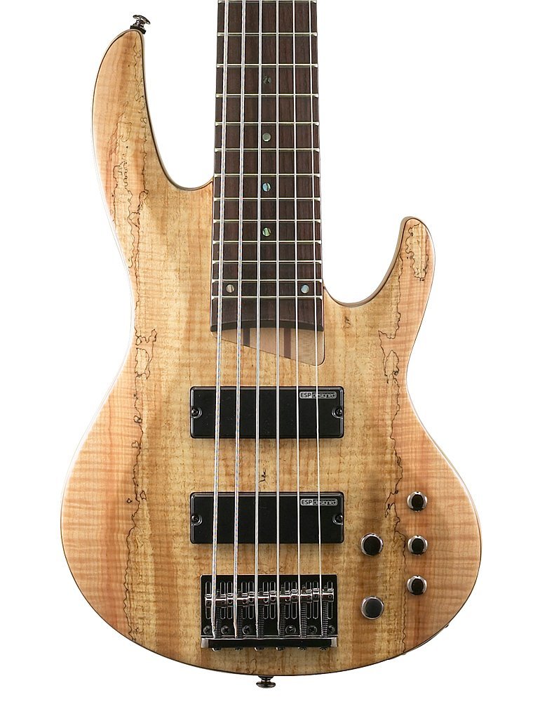 ESP LTD 6-String Electric Bass Natural Satin LB206SMNS - The
