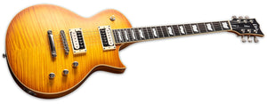 ESP LTD Ec-1000t Fm Electric Guitar Honey Burst Satin LEC1000TFMHBSF - The Guitar World