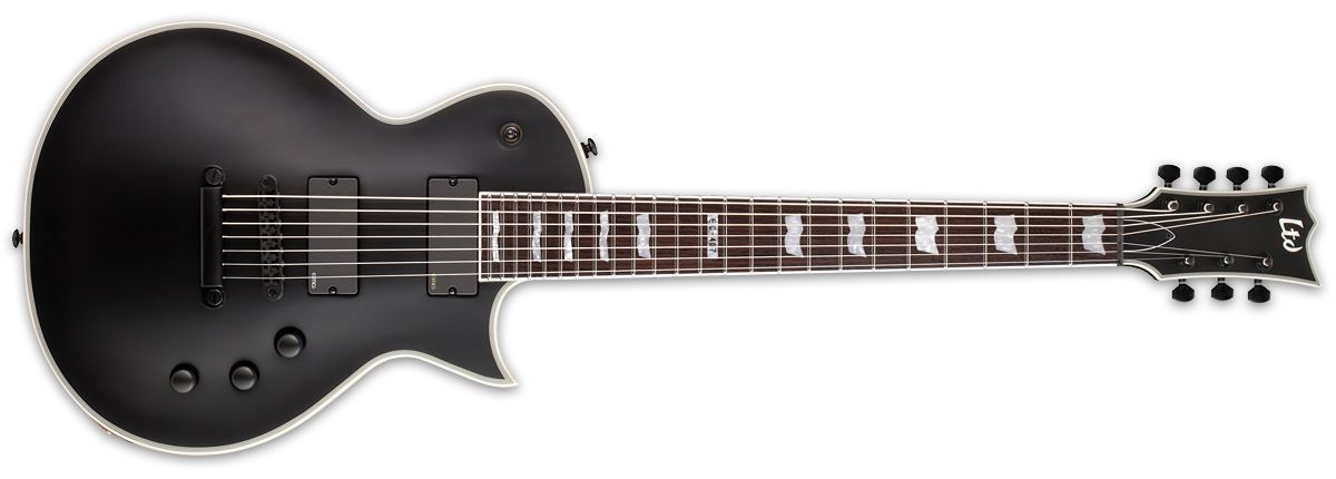 ESP LTD EC-407 LEC407BLKS - Black Satin - The Guitar World
