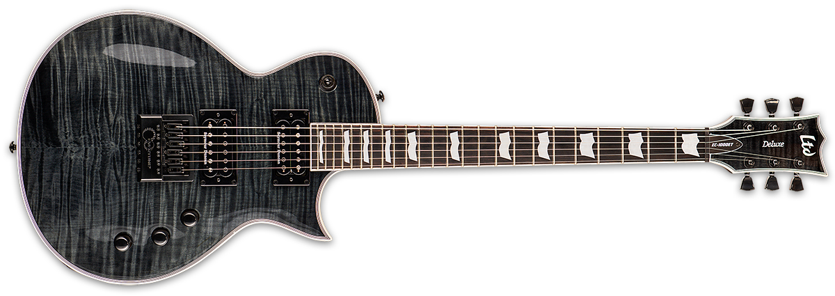 ESP LTD EC-1000 EVERTUNE IN SEE THRU BLACK