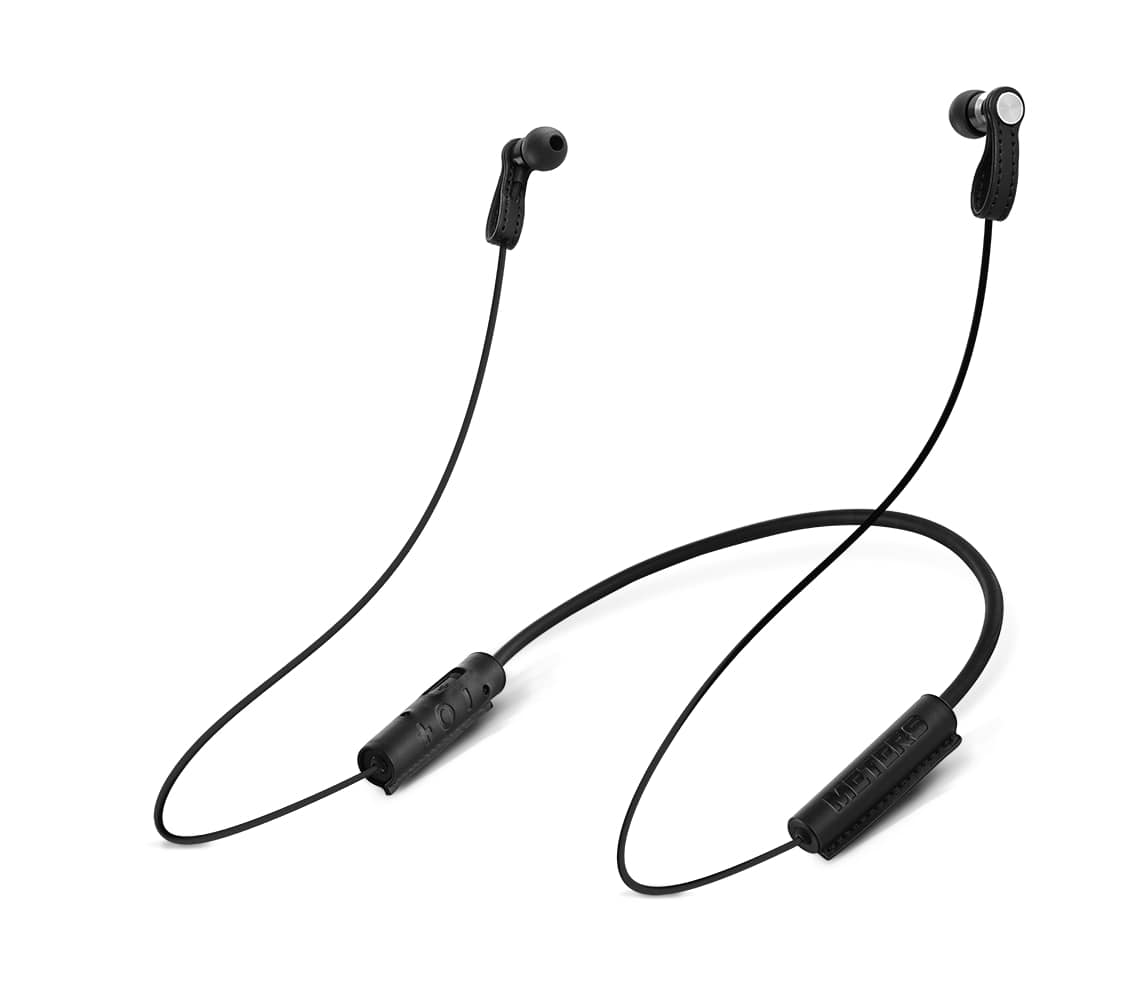 Meters Headphones Wireless Bluetooth HD In Earphones Black M-EARS-BT-BLK - The Guitar World