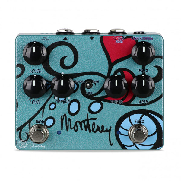 Keeley Monterey Rotary Fuzz Vibe Pedal KMONT