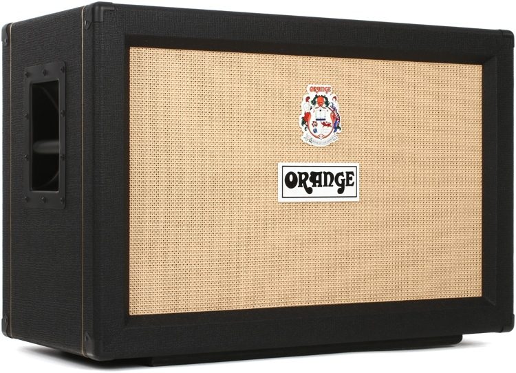 Orange PPC212 - 2X12 Speaker Cabinet - Black - The Guitar World