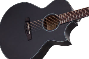 SCHECTER Orleans Stage-7 Acoustic 7 STRING Satin See Thru Black - 3709 - The Guitar World