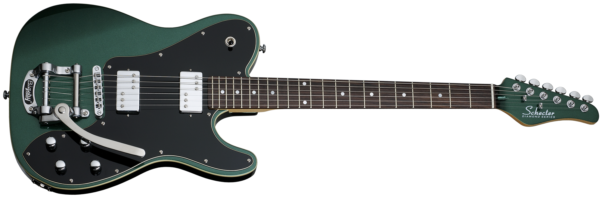 Schecter Retro Series PT Fastback IIB Electric Guitar Bigsby Dark