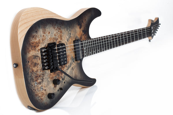ギター Schecter Reaper-6 FR Charcoal Burst SCHECTER Reaper-6 FR S Satin Charcoal Burst SKU 1506 - The
