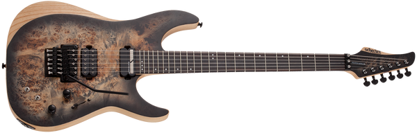 Schecter Reaper-6 レフティ Schecter Reaper-6 FR Left handed Satin Charcoal Burst 1513