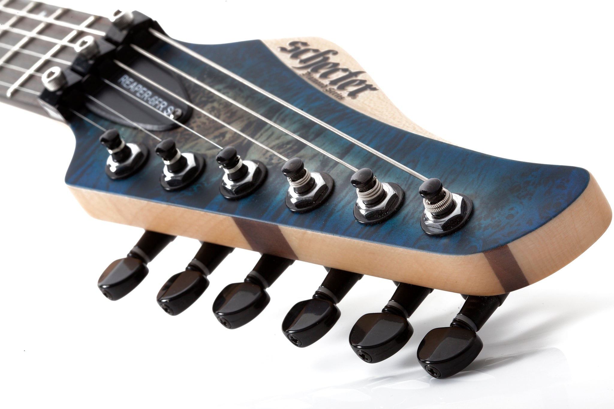 SCHECTER Reaper-6 FR S Satin Sky Burst SSKYB SKU 1507 - The Guitar