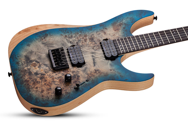 SCHECTER Reaper-6 Satin Sky Burst SSKYB 1501-SHC - The Guitar World