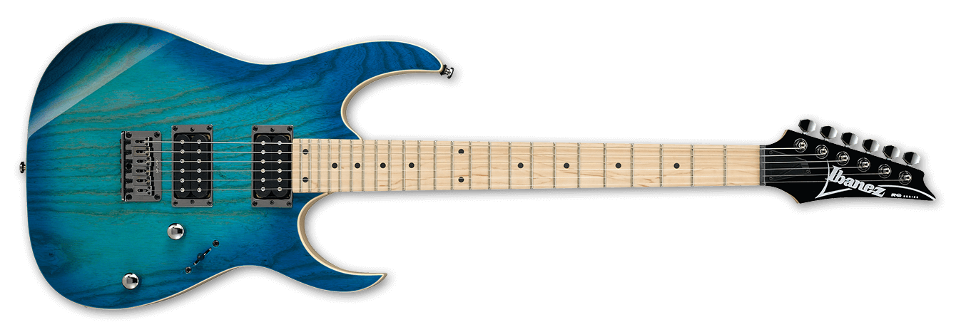 Ibanez RG Ash Electric Guitar w/Hardtail IN Blue Moon Burst RG421AHM-BMT - The Guitar World