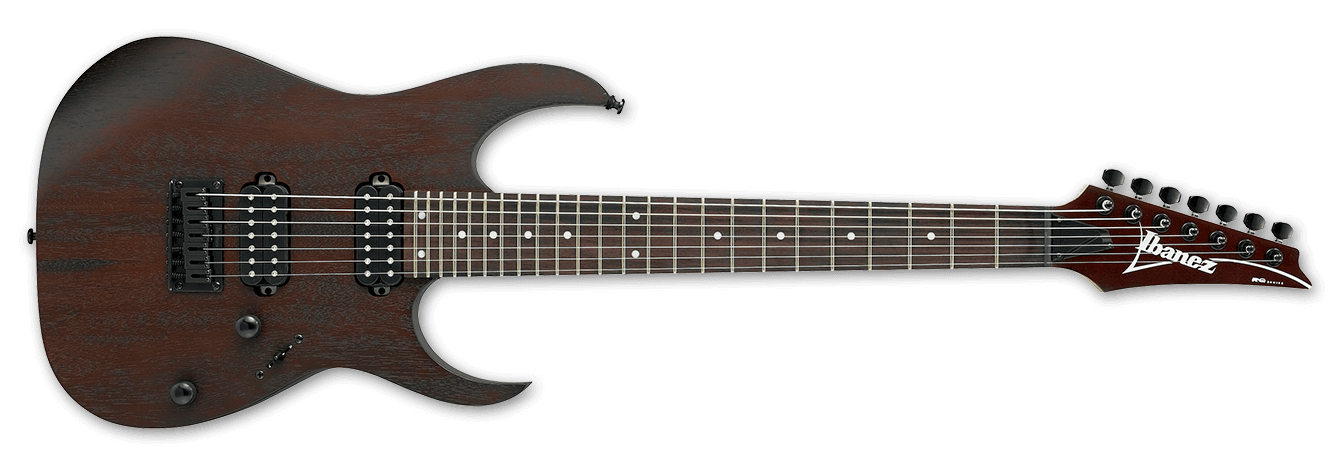 Ibanez RG 7-String Electric Guitar IN Walnut Flat RG7421-WNF - The Guitar World