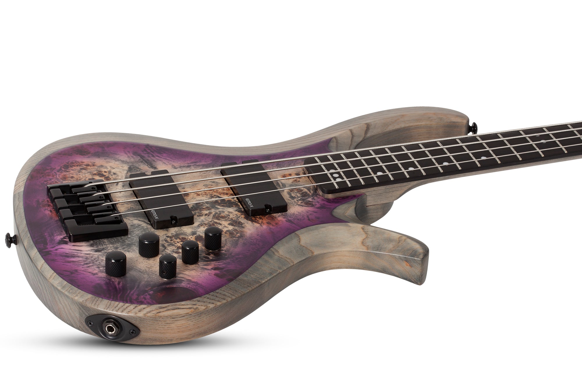 Schecter Riot-4 Electric Bass Aurora Burst 1450-SHC - The Guitar World