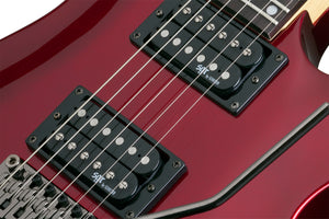 Schecter C-1 FR SGR by Schecter Metallic Red MRED SKU 3837 - The Guitar World