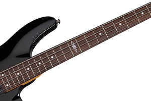 Schecter C-4 SGR by Schecter in Midnight Satin Black MSBK SKU 3818 - The Guitar World