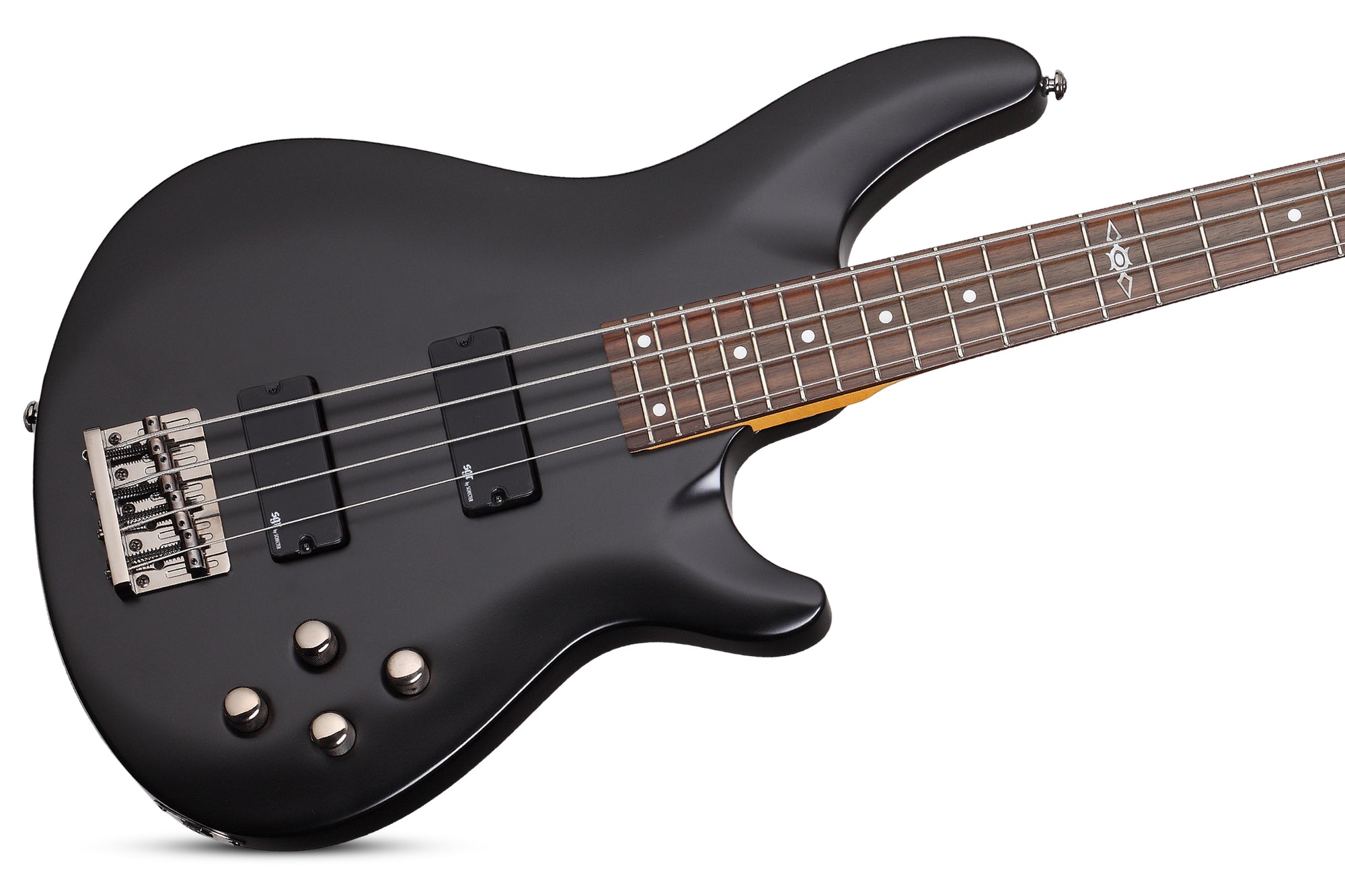 Schecter C-4 SGR by Schecter in Midnight Satin Black MSBK SKU 3818 - The Guitar World