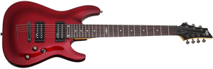 Schecter C-7 SGR by Schecter in Metallic Red MRED SKU 3823 - The Guitar World